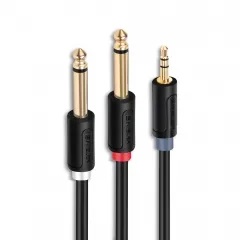 5m 3.5mm Stereo Jack  2 * 6.345 Mono Jack