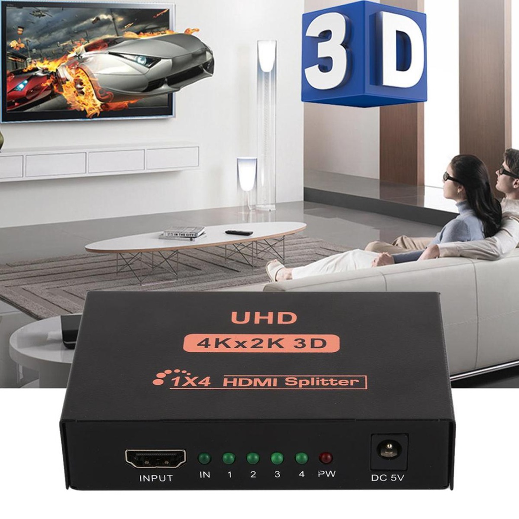 HDMI Splitter 1 X 4