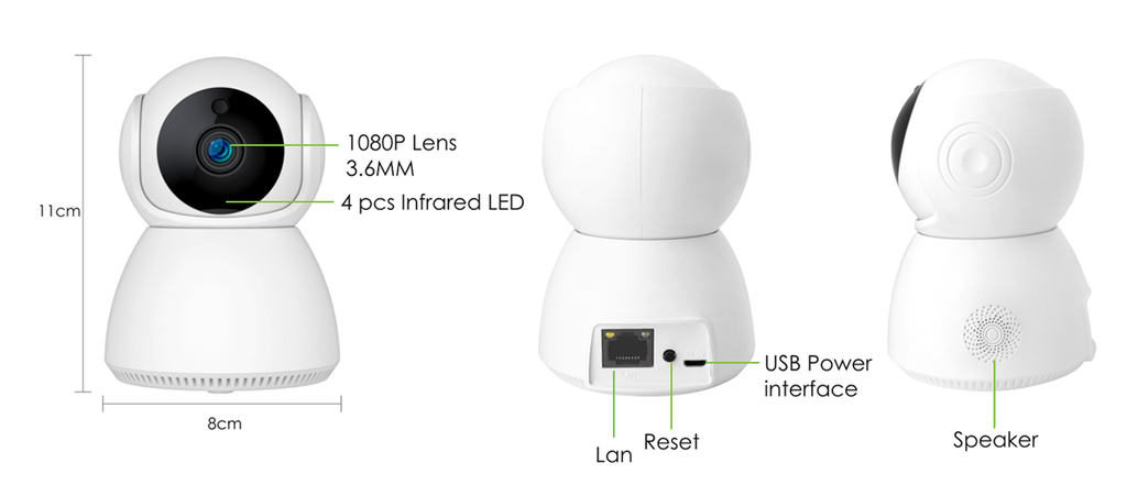 H.265 Wireless Network Camera