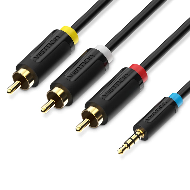 Jack 3.5mm to 3RCA Cable