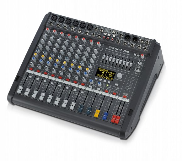 PowerMate 600-3 8‑channel compact power‑mixer