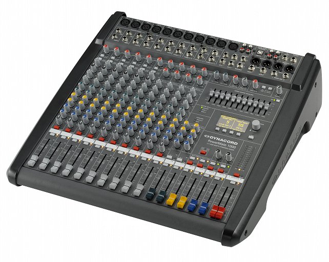 PowerMate 1000-3 10‑channel compact power‑mixer