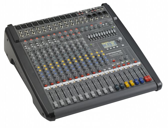 PowerMate 1000-3 10‑channel compact power‑mixer