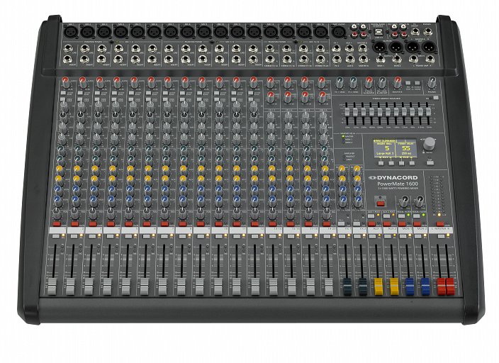 PowerMate 1600-3 16‑channel compact power‑mixer