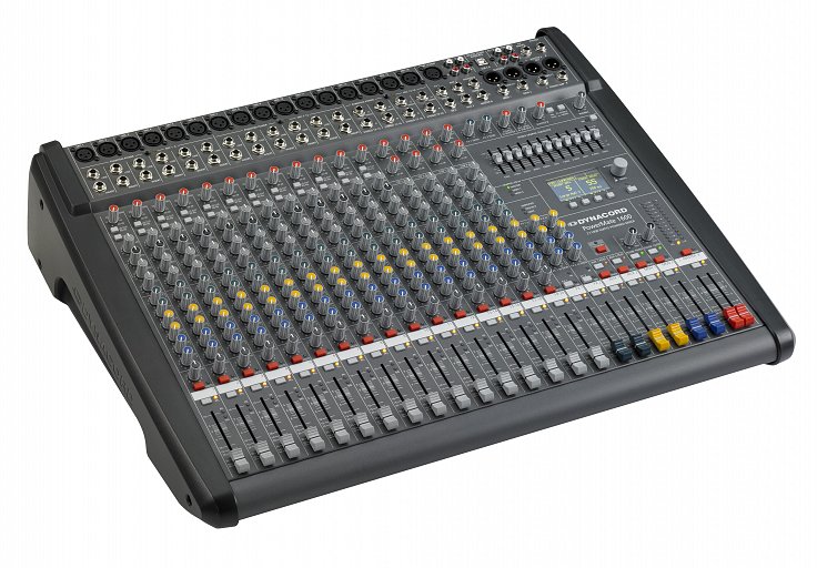 PowerMate 1600-3 16‑channel compact power‑mixer