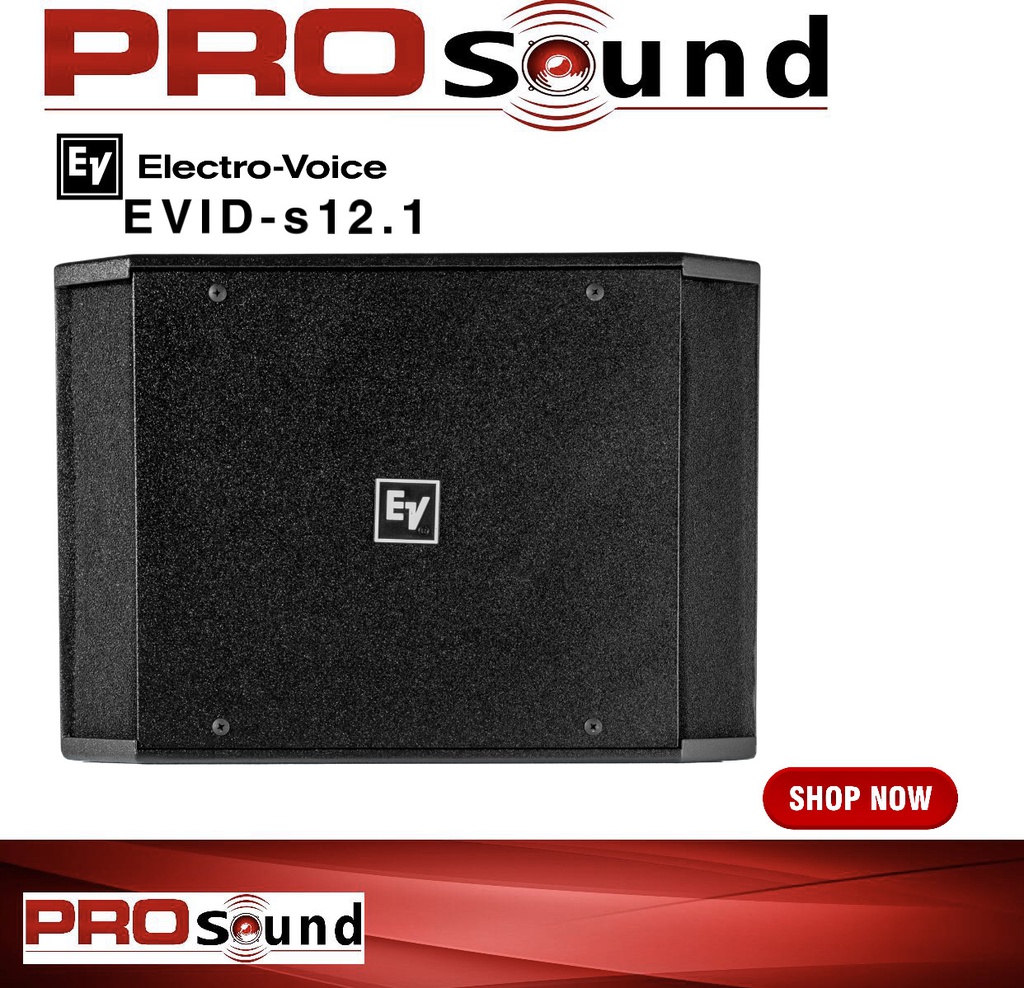 EVID-S12.1 12&quot; subwoofer cabinet