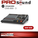 MIXER CMS 600-3 8‑channel compact mixing system