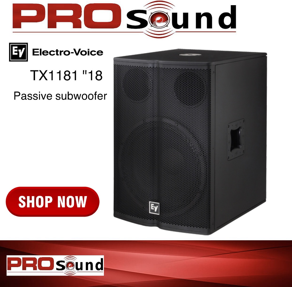 EV Speaker TX-1182-&quot;18&quot;