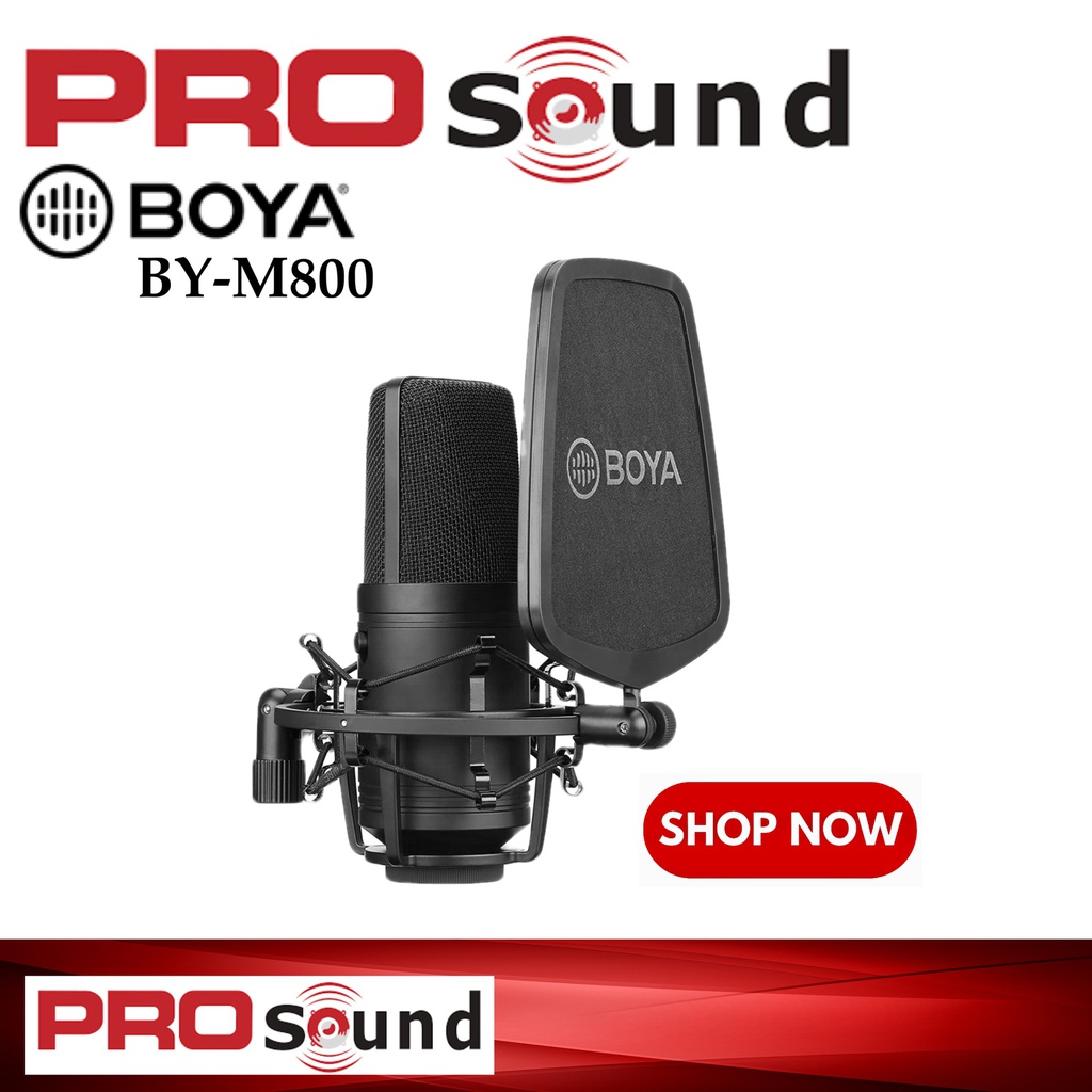 Micro Thu Âm BOYA BY-M800 - Marketing Salon
